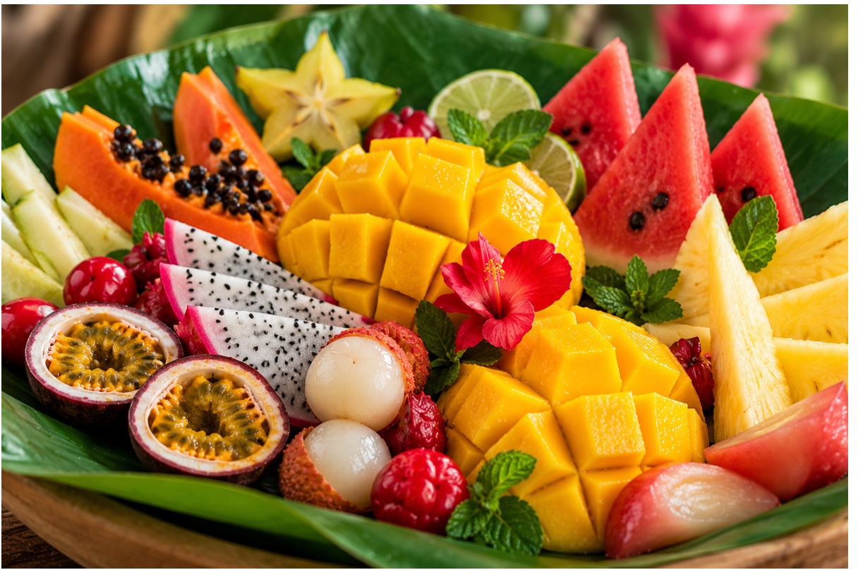 Fruits tropicaux de Guyane