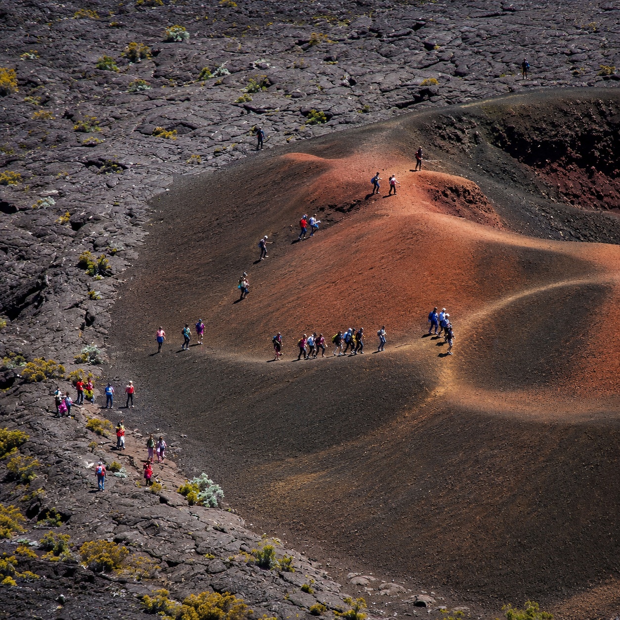 Paysage volcanique