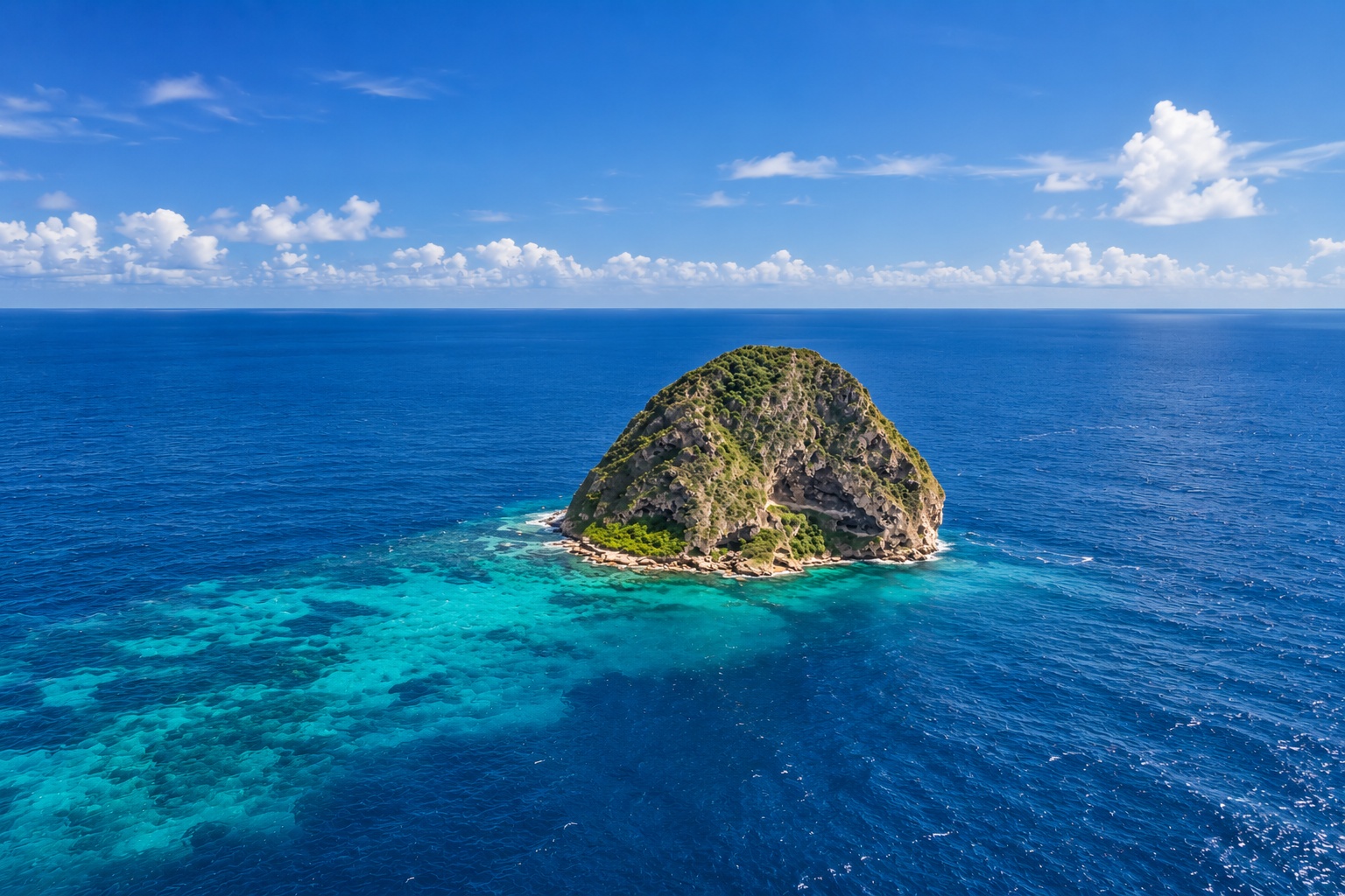Rocher du Diamant en Martinique