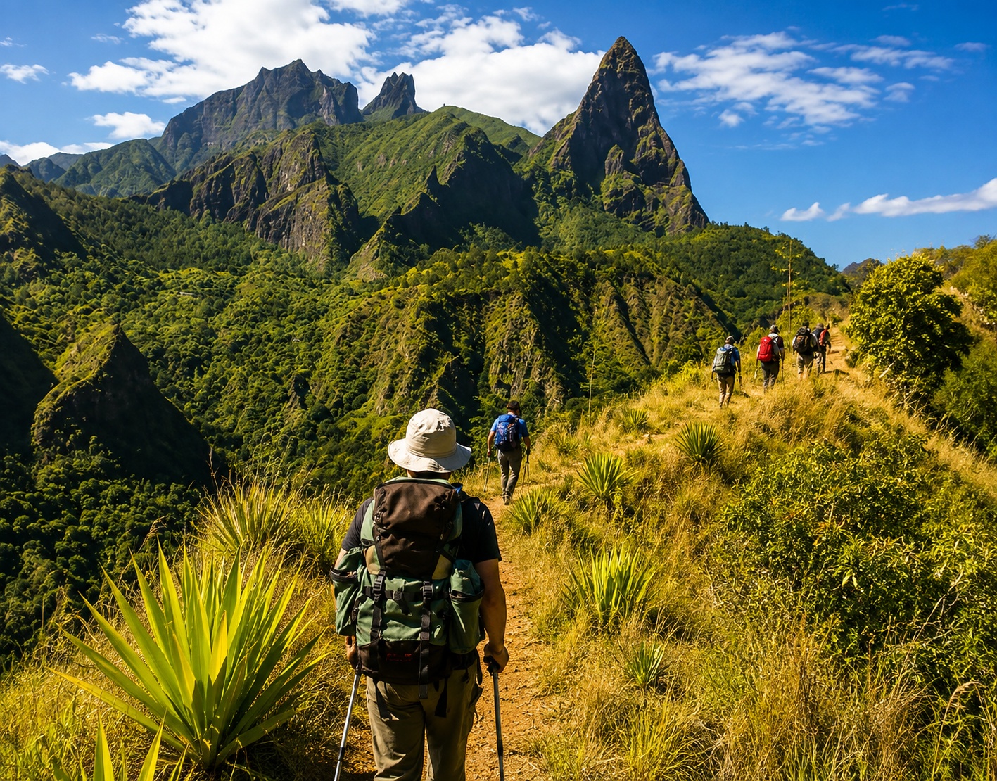 Randonnée montagne La Réunion