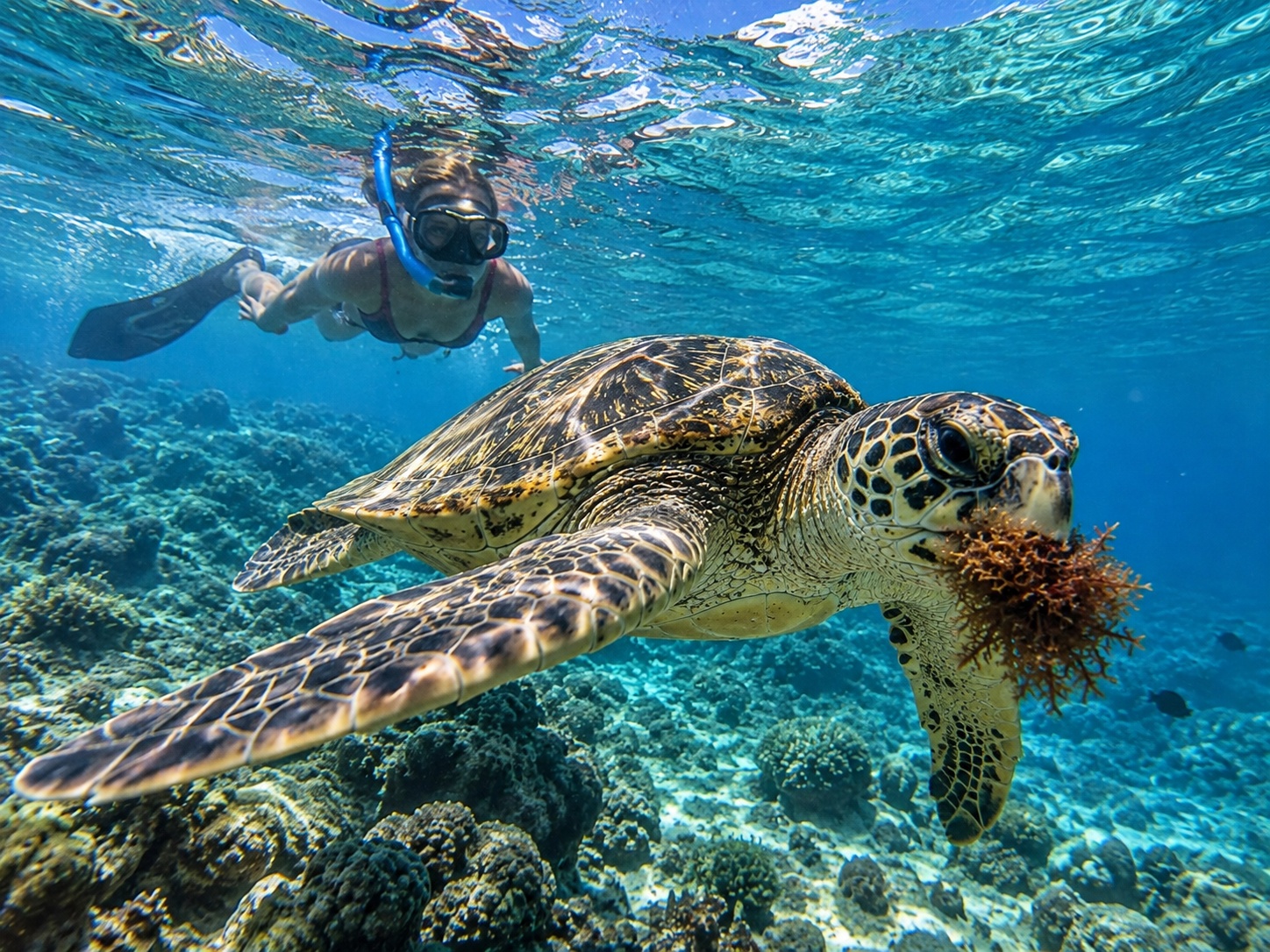 Lagon et snorkeling à La Réunion