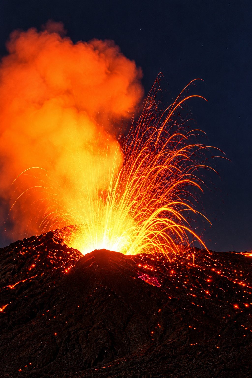 Piton de la Fournaise à La Réunion