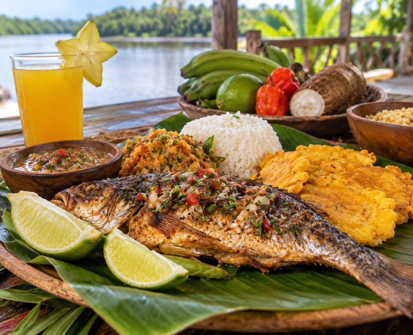 La gastronomie et les spécialités de Guyane
