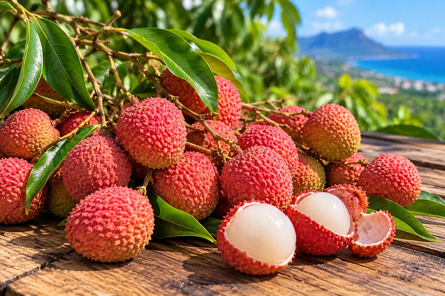 Fruits tropicaux de La Réunion