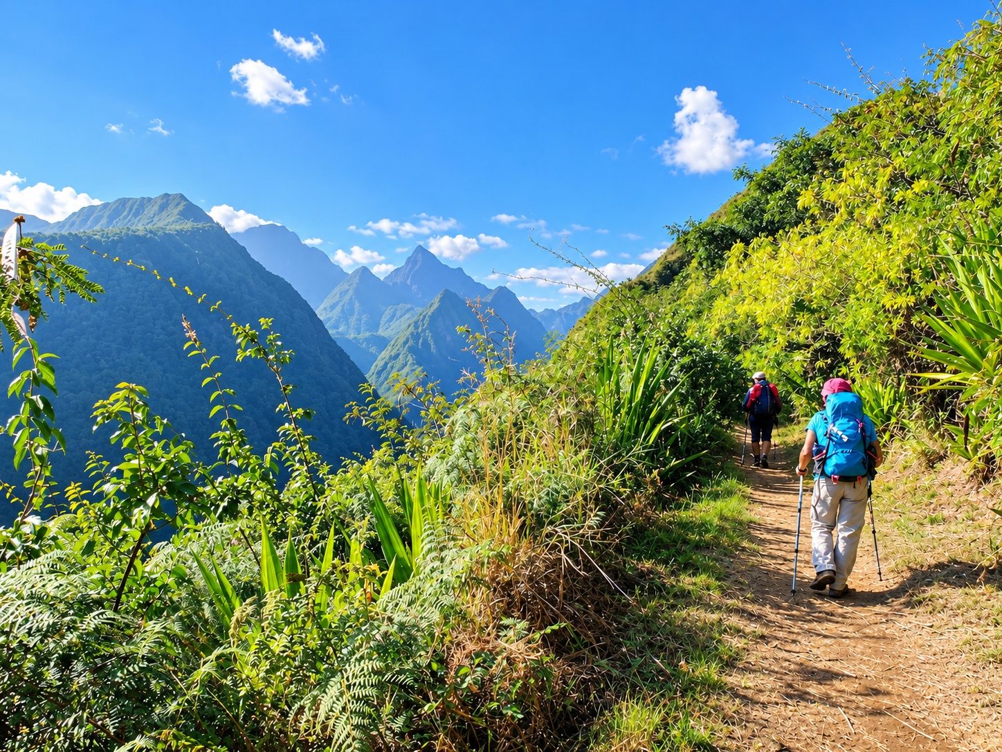 Randonnée à La Réunion